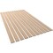 Ekena Millwork 94H x 3/8T Adjustable Wood Slat Wall Panel Kit w/ 4W Slats, Red Oak contains 11 Slats SWW55X94X0375RO - alternate 3